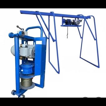 بالابر ساختمانی تکفاز الکتروژن موتور 3 اسب