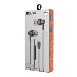 هندزفری با سیم با پورت Shoosh Type-C مدل +SH-C12 - یاسی - SMO