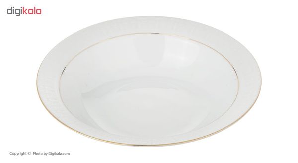 سرویس غذاخوری 102 پارچه چینی زرین ایران سری ایتالیا اف مدل Sepid Sadaf درجه عالی