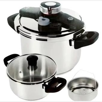 زودپز 2 قلو 5+7 لیتر یونیک  در کلیپسی