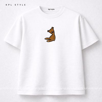 تیشرت باکسی طرح تدی مستربین 100٪ پنبه | کد 1369