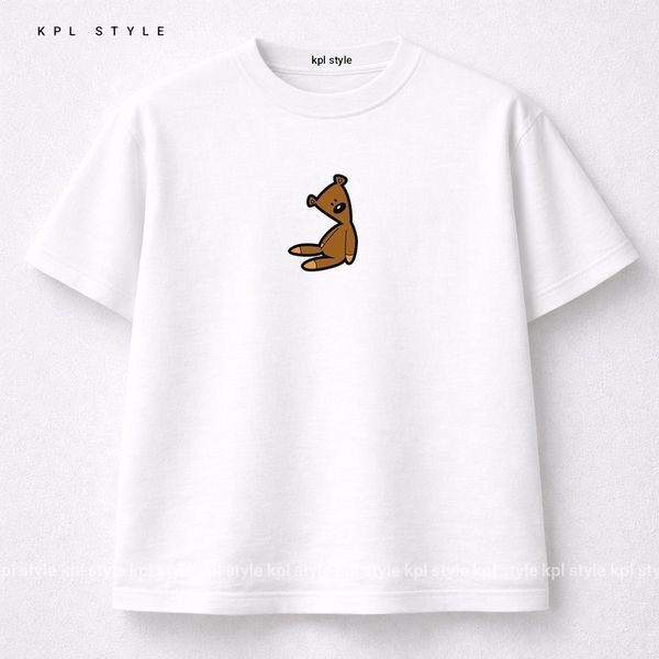 تیشرت باکسی طرح تدی مستربین 100٪ پنبه | کد 1369