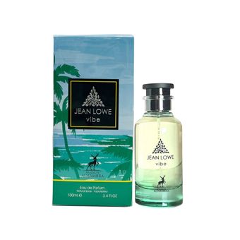 ادو پرفیوم الحمبرا مدل Jean lowe vibe با رایحه خنک حجم 100 میلی لیتر مشابه لویی ویتون پسفیک چیل