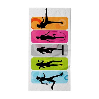 حوله ورزشی مدل gym کد 711