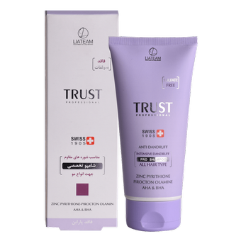شامپو تخصصی تراست ضد شوره مقاوم (شوره موهای چرب) حجم 200 میل