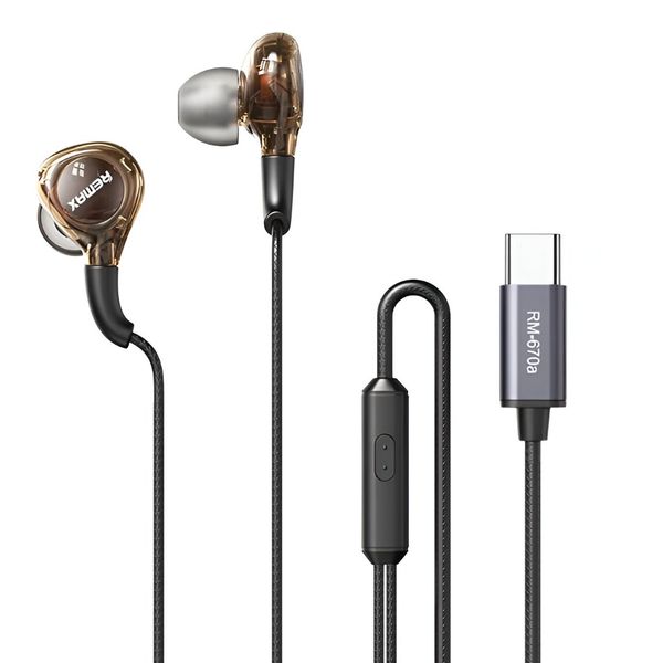 هندزفری سیمی REMAX مدل RM-670a