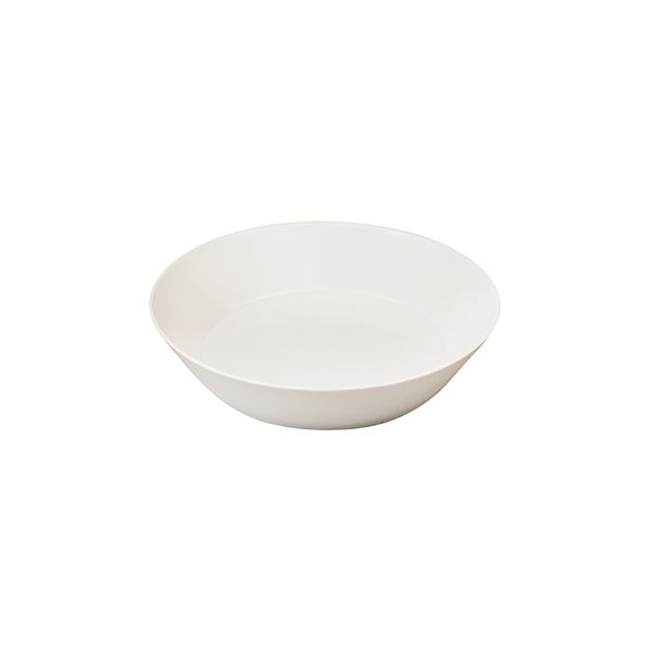 بشقاب خورش خوری زی مدل فرم اس 19 سفید درجه 3 بسته شش عددی	