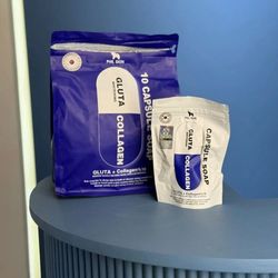 صابون کپسولی کلاژن ساز گلوتاتیون