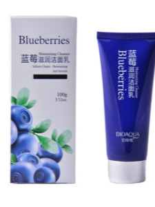 فوم شستشوی بلوبری بیوآکوا