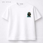 تیشرت پینترستی باکسی | %100 پنبه گرم بالا کد 1226