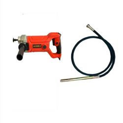 ویبراتور دریلی آلسکا 2000 وات با شیلنگ 3 متری