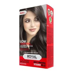 کیت رنگ مو رویال رنگ بلوند دودی تیره کد 6.2