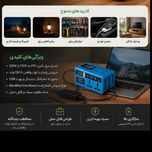 اینورتر هوشمند LYXUN مدل 128V MAX | تبدیل برق باتری 21 ولت به برق شهری 220 ولت