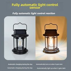 چراغ فانوسی مدل سنسور دار خورشیدی