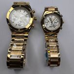 ست ساعت مچی عقربهای کوارتز زنانه و مردانه سوئیس آرت مدل ANT107-108GD0300