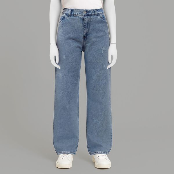 شلوار جین زنانه مدل بگ کد 9609