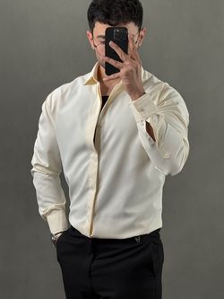 پیراهن دوشین آستین بلند لیمویی