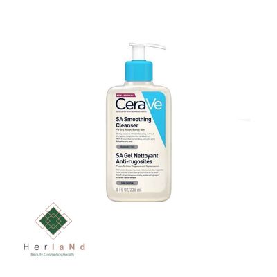 ژل شوینده ضد جوش پوست چرب  و دهیدراته سراویCerave Sa Smoothing Cleanser