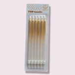 شمع تولد مدل تاپ  بسته 6 عددی