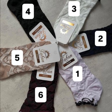 جوراب قلب برجسته