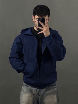 سویشرت باکسی نیوان سرمه ای