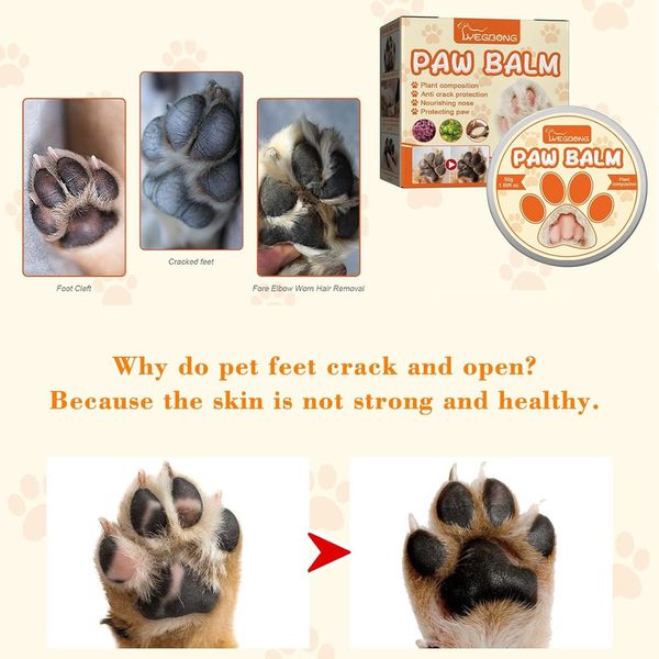 بالم مرطوب کننده و ضد ترک پنجه و بینی حیوانات Paw Balm مدل YEGBONG