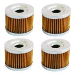 فیلتر روغن موتور سیکلت کد 101 مناسب برای آپاچی بسته 4 عددی