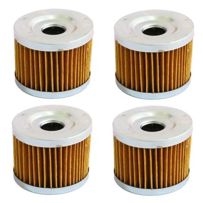 فیلتر روغن موتور سیکلت کد 101 مناسب برای آپاچی بسته 4 عددی