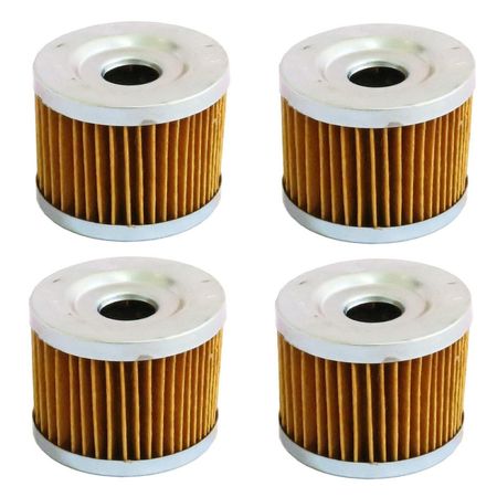 فیلتر روغن موتور سیکلت کد 101 مناسب برای آپاچی بسته 4 عددی