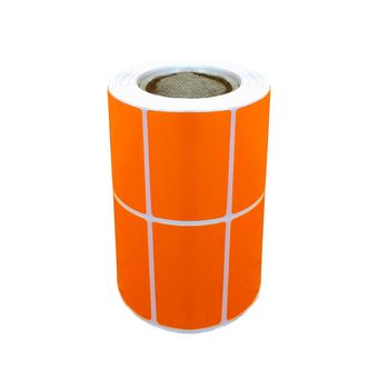 برچسب نارنجی پرینتر لیبل زن مدل 2535 Label_land