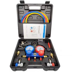 گیج شارژ گاز کولر مدل ZK-8 مجموعه 6 عددی