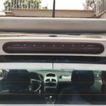 برچسب چراغ خطر خودرو کد 10448K مناسب برای پژو 207