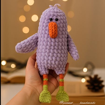 عروسک بافتنی مراد منقار