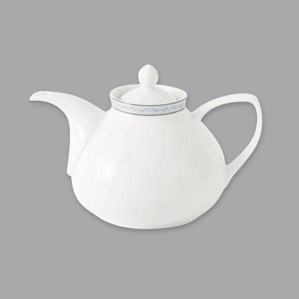 سرویس غذاخوری 108 پارچه 12 نفر چینی زرین ایران مدل وایت رز سری شهرزاد درجه یک