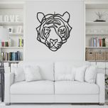 استیکر چوبی طرح ببر