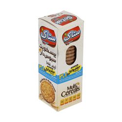 بیسکویت سبوس دار چند غله ستاک - 370 گرم
