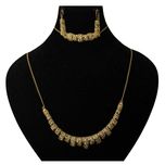 نیم ست طلا 18 عیار زنانه دوست خوب مدل Dk1071