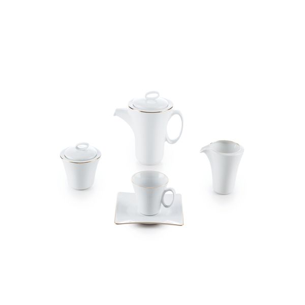 سرویس غذاخوری 97 پارچه چینی زرین سری وینچی الیسه مدل سمن درجه عالی