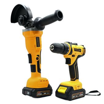 دریل پیچ گوشتی شارژی و مینی فرز شارژی جنرال پاور