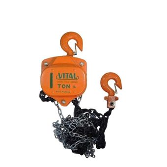 جرثقیل سقفی زنجیری ویتال VL1 ظرفیت 1 تن 3 متری