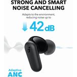 هدفون بلوتوثی انکر مدل Soundcore P30i با نویز کنسلینگ فعال (ANC)، درگاه شارژ USB Type-C، دارای 4 میکروفون با فناوری هوش مصنوعی،