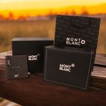 ساعت مچی عقربه‌ای مردانه کوارتز مون بلان مدل 9168 سری 1206