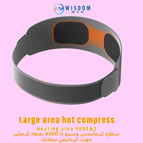 کمربند لاغری ویزدام مد مدل HOT EMS/TENS