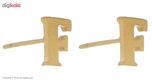 گوشواره میخی مارنا گالری حرف F