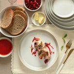 پیش دستی زی مدل فرم اس تخت کد 18 پاستل درجه عالی	بسته 6 عددی