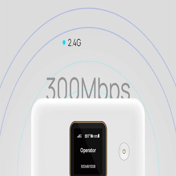 مودم همراه 4.5G هوآوی مدل E5785-320a با پشتیبانی از TD-LTE و FD-LTE، سرعت دانلود 300 مگابیت و آپلود 100 مگابیت، وایفای دو بانده