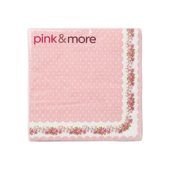 دستمال سفره پینک اند مور مدل Blush بسته 20 عددی