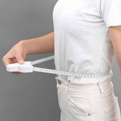 متر خیاطی اندازه گیری بدن مدل قفل دار جمع شو 1.5 متری