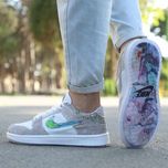 کتونی نایک دراگون سفید طوسی