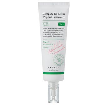 کرم ضد آفتاب بدون رنگ اکسیس وای +SPF 50 مدل Complete No Stress ‌مناسب انواع پوست‌ حجم 50 میلی‌لیتر